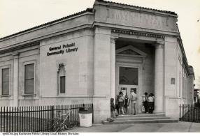 28. Srole, Ira. Rochester Public Library, Pulaski Branch. Ca. 1980.