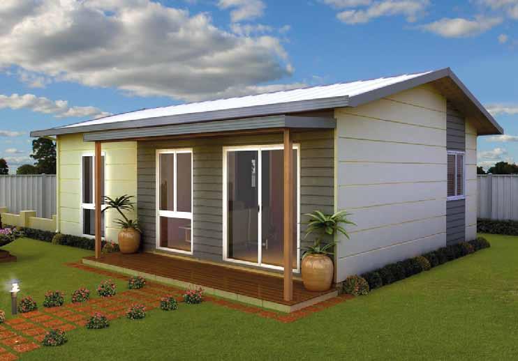 G R A N N Y F L AT S Affordable Granny Flats with Style A self contained Granny Flat close to your family that certainly beats