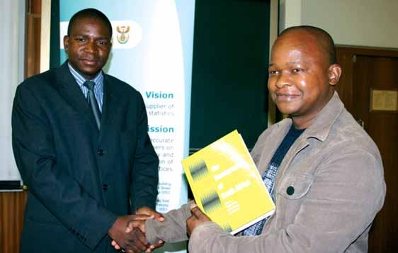 Statistics SA presents new book to UFS students Statistics South Africa has launched a new book, The Demography of South Africa.