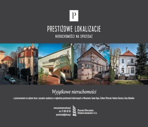 DIVESTMENTS AND ACQUISITIONS DIVESTMENTS ACQUISITIONS CONTINUING THE DIVESTMENT PROGRAM In H1 2015, PHN signed four agreements for the final sale of properties: located in Gdańsk at