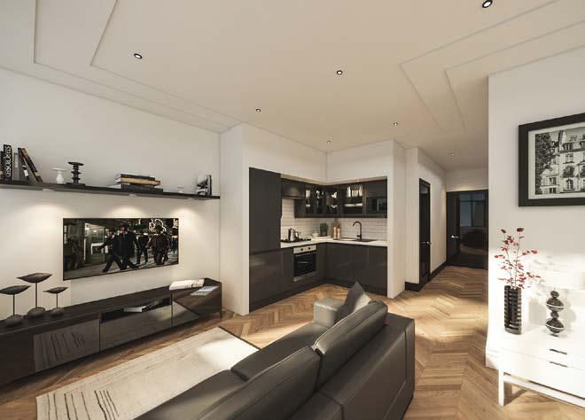The location and apartment design are perfectly suited to meet the high demands of the local