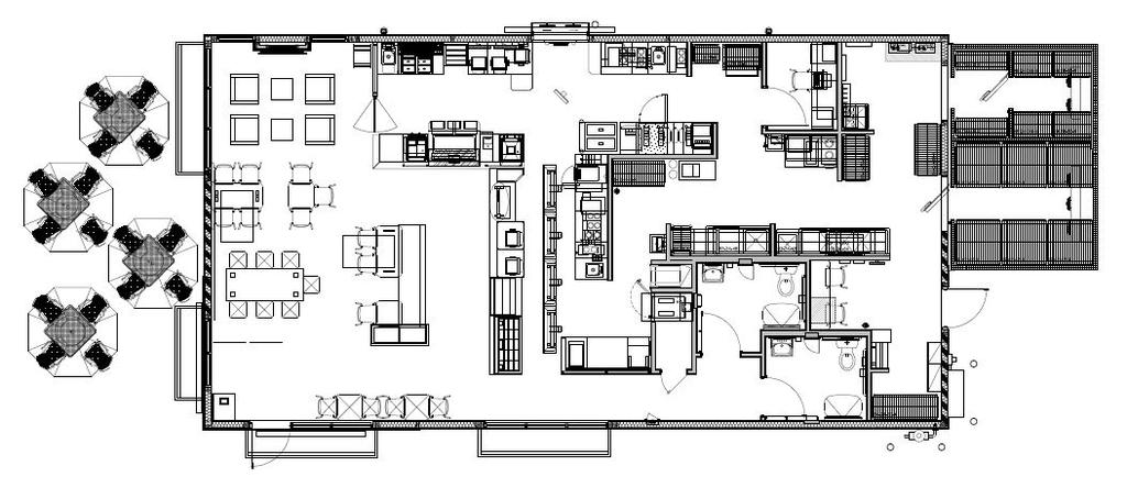 Floor Plan Property Overview Tim Hortons 12 Seating Capacity 28 Seating Area 551 square feet Service Area 416 square feet