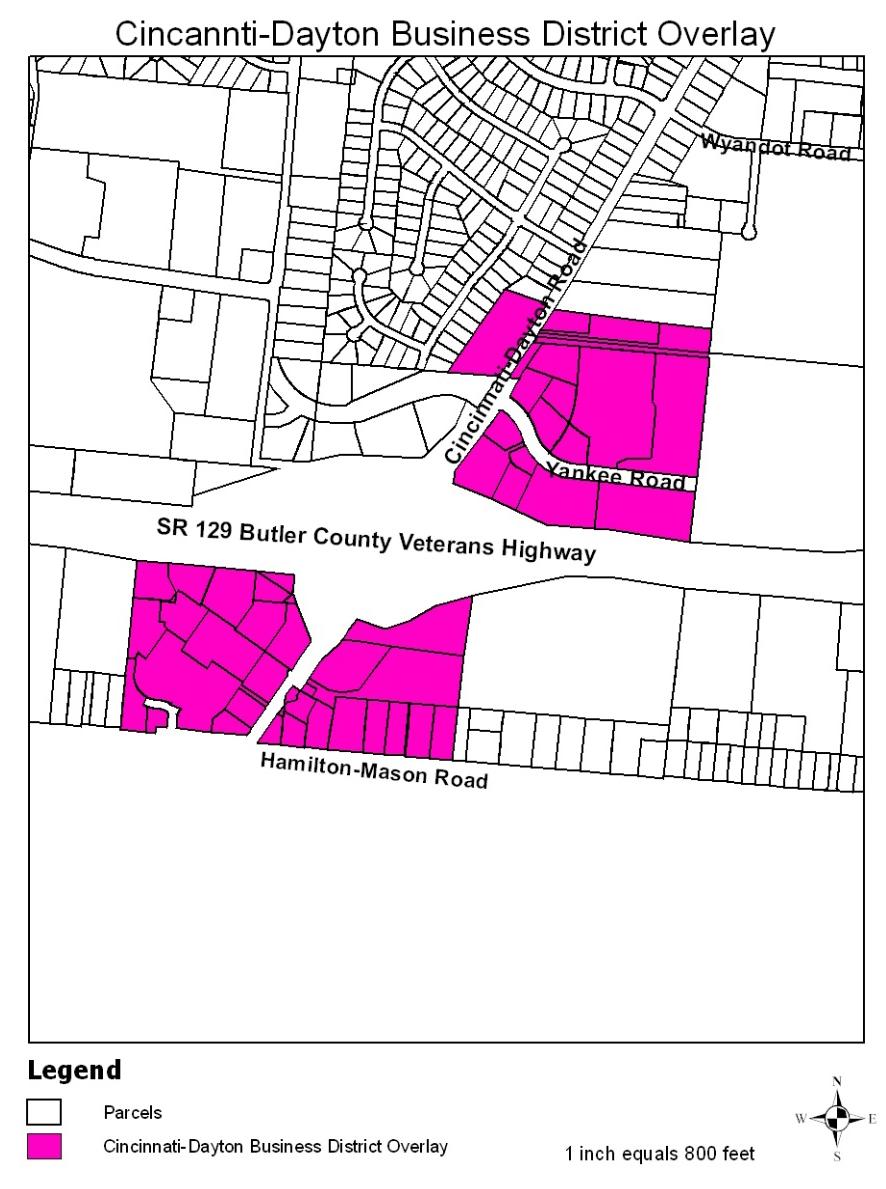 ARTICLE 4: ZONE DISTRICTS AND USE REGULATIONS Section 4.6: Overlay Zoning District Purpose Statements Subsection 4.6.2: CDBD-O Cincinnati-Dayton Business District Overlay 4.6.2 CDBD-O Cincinnati-Dayton Business District Overlay The purpose of the Cincinnati-Dayton Business District Overlay (CDBD-O) (See Figure 4.