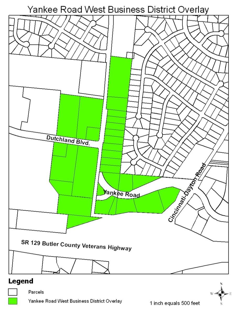 ARTICLE 4: ZONE DISTRICTS AND USE REGULATIONS Section 4.6: Overlay Zoning District Purpose Statements Subsection 4.6.4: YRWBD-O Yankee Road West Business District Overlay 4.6.4 YRWBD-O Yankee Road West Business District Overlay The purpose of the Yankee Road West Business District Overlay (YRWBD-O) (See Figure 4.
