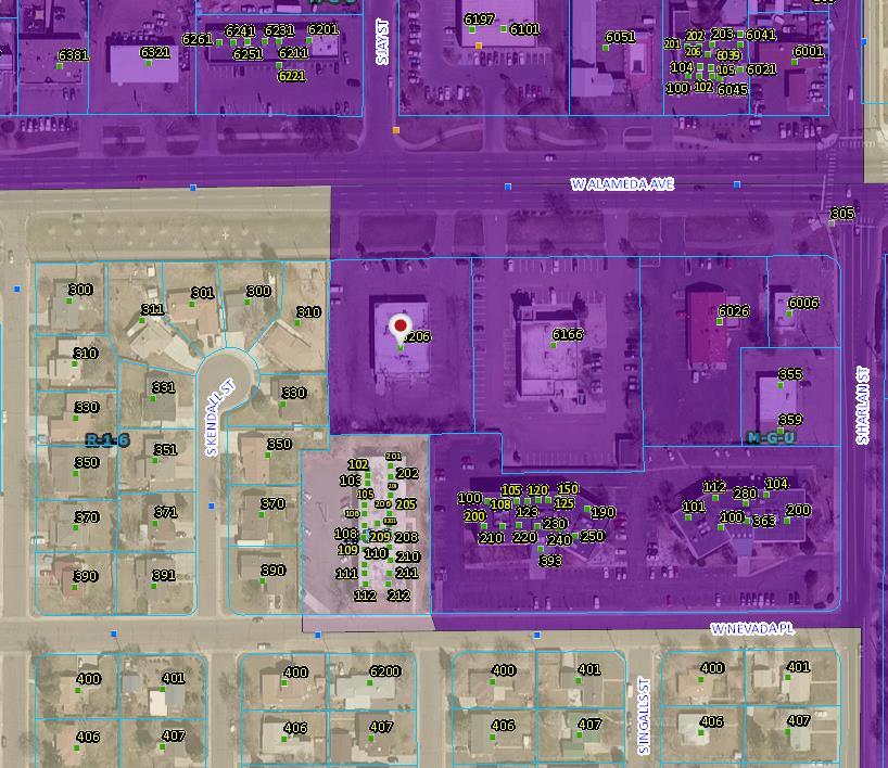 ATTACHMENT 2: ZONING MAP 6206 W