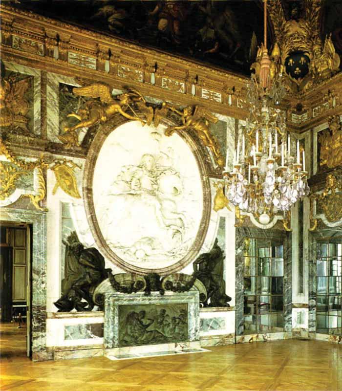 Image after 2002 Flemming-Honour Ltd The Palace of Versailles, Salon de la Guerre Louis