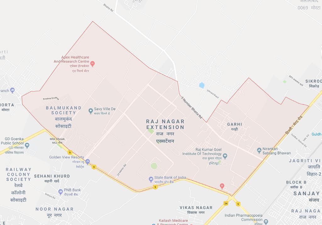 26 Raj Nagar Extension Raj Nagar Extension Region An Overview One of the most sought after real estate destination in Ghaziabad Situated on the new Meerut bypass and well-connected to NH-58