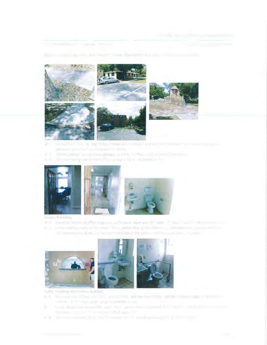 Gut Rehabilitation- Reeves Terrace Below are photographs and diagrams that illustrate the barriers to full accessibility.