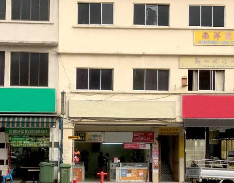 Tenure: 75-years wef 1994 Size : 1,302 sq ft Lower storey is partitioned into 2 shops Upper storey tenanted as residential Foreigners are eligible Guide price: $1.