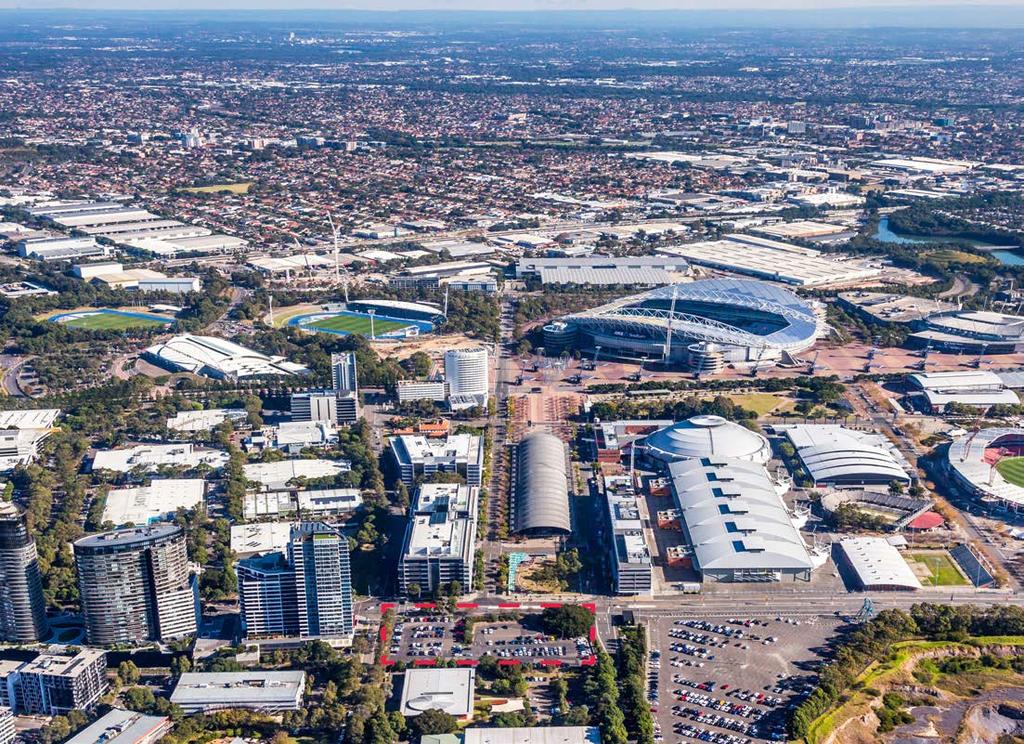 INVESTMENT & CAPITAL MARKETS SYDNEY OLYMPIC PARK SYDNEY, AUSTRALIA for sale COMMERCIAL DEVELOPMENT SITE The subject property is a commercial development site in Sydney Olympic Park, an inner suburban