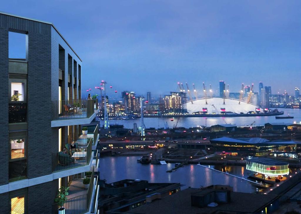 INTERNATIONAL ROYAL DOCKS WEST LONDON E16 FOR SALE Guide Price : GBP 462,500 onwards SIMPLE AND TIMELESS ARCHITECTURE, INSPIRED BY THE DOCKLANDS At Royal Docks West, a landscaped garden with abundant