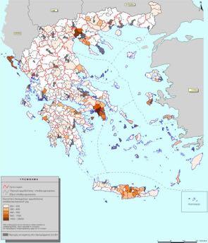 Hellenic National Cadastre Background statistics Nation-wide statistics Area: ~132,000 km 2 Population (2011): 10,816,000 Households: 3,664,071 Municipalities: 5,775 Residencies: 5,475,400 Land