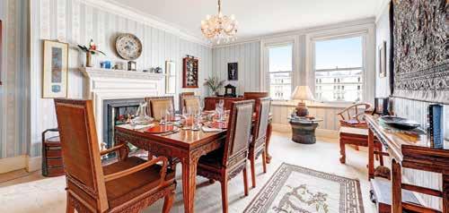 Step inside Palmeira Square Extensive Grade II Listed Four Bedroom Apartment in Historic Hove Square with an Enviable Amount of Space.