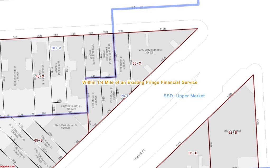 Zoning Map Subject Site Conditional Use Authorization Case