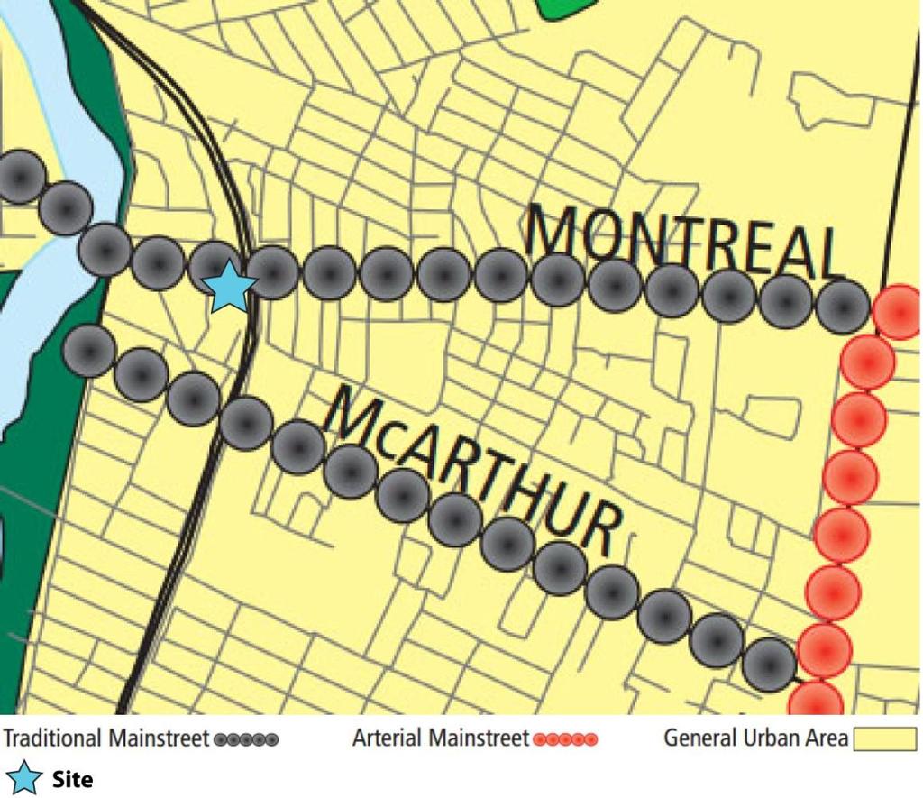 112 MONTREAL ROAD & 314 GARDNER STREET 1147310 ONTARIO INC. SEPTEMBER 2014 11 Figure 7. Schedule B: Urban Policy Plan.