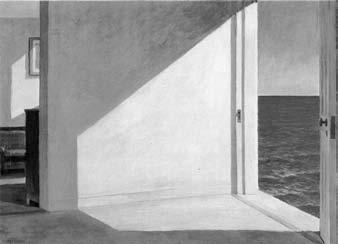 Figure 3: Atmosphere reference: Edward Hopper, rooms by the sea, 19