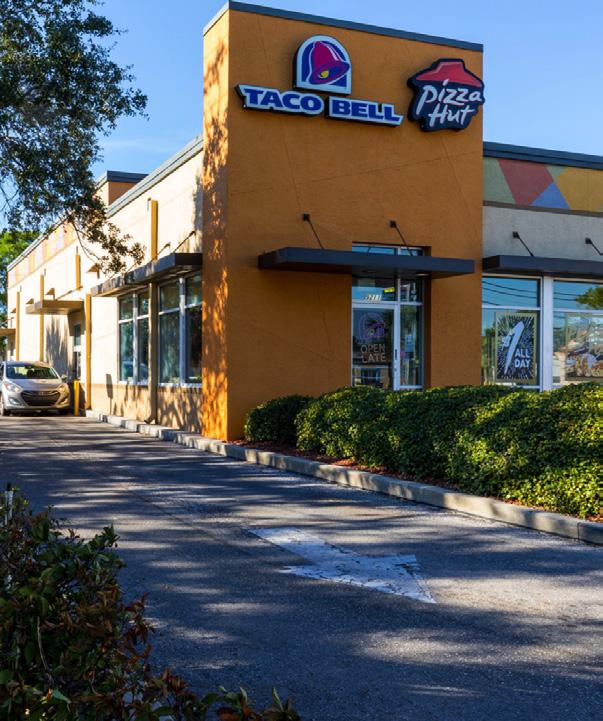 INVESTMENT HIGHLIGHTS HIGHLIGHTS Coastal Florida Location on Prime Retail Arterial Corporate Guarantee - Taco Bell of America, LLC Absolute Triple Net (NNN) Ground Lease - No Landlord Responsibility