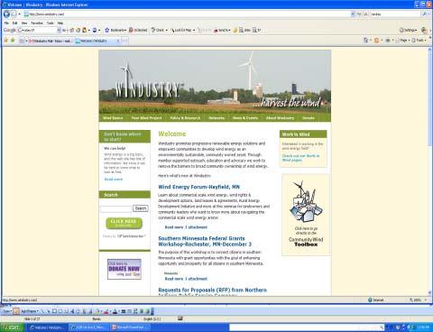 Windustry Non-profit organization based in Minneapolis, MN - work locally, regionally and nationally www.windustry.