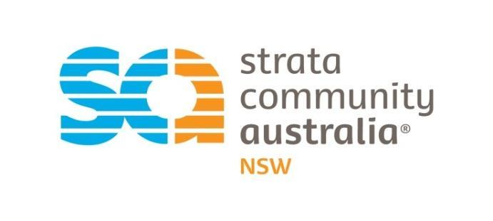 Strata Community Australia (NSW) ABN 74 001