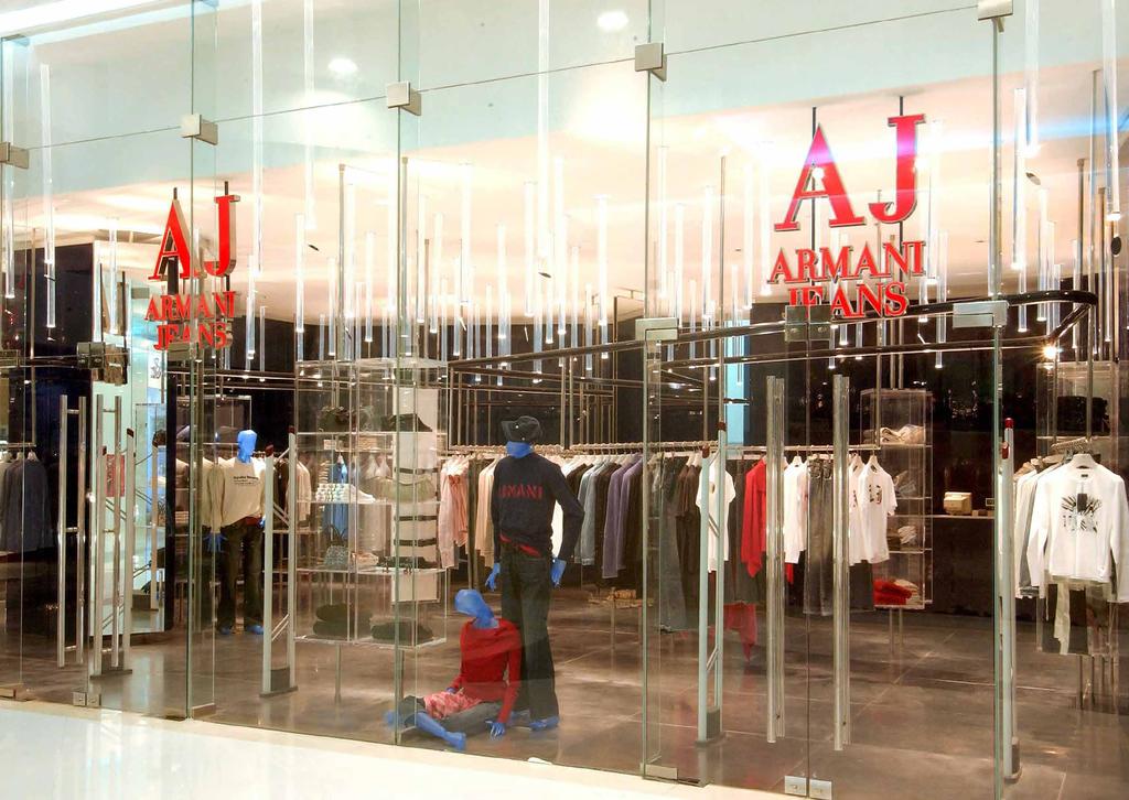 Client: Rubaiyat Armani Jeans Jeddah: preliminary project, final project, construction drawings Place: