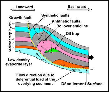 Energy release associated with rapid movement on active faults is the cause of most earthquakes. geotripperimages.com Growth fault.