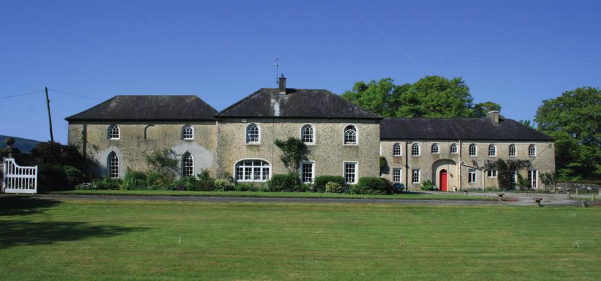 BALLYMAGOOLY HOUSE Ballymagooly House is a character country property set in a dramatic elevated setting on a limestone outcrop overlooking the river Blackwater.