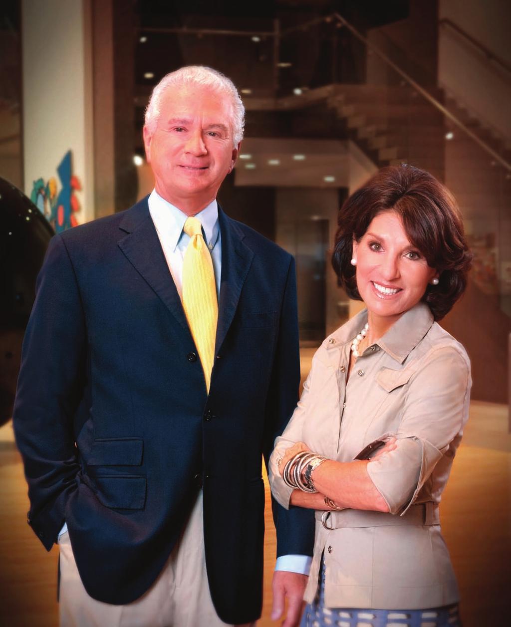 ellen and howard katz stand in the 25,000-square-foot Ellen and howard wing for katz modern stand in the art, named 25,000-square-foot in their honor.