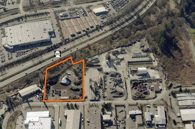 Woodinville Industrial Yard 6 238th St SE Woodinville, WA 9872 Max SF: 62,43 62,43 Land SQFT: 62,43 Asking Rate PSF: Land $ Per SQFT: $. $2.6 Rare fenced lay-down yard (3.72 acres) with good $.