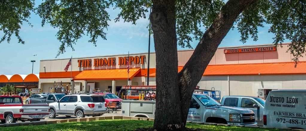 The Home Depot is currently the 5th largest retailer in the United States and 3rd largest in the world.