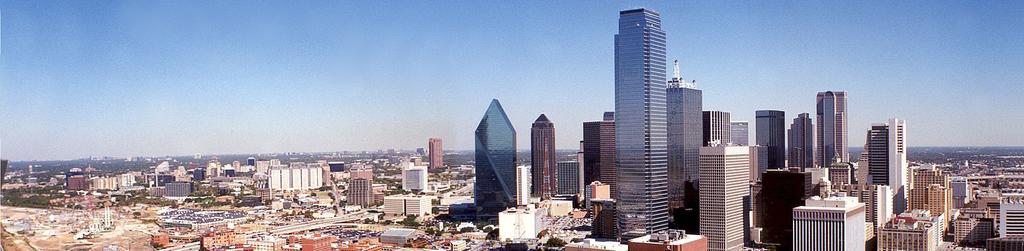 location about Dallas Dallas is a major city in Texas and is the largest urban center of the fourth most populous metropolitan area in the U.S.