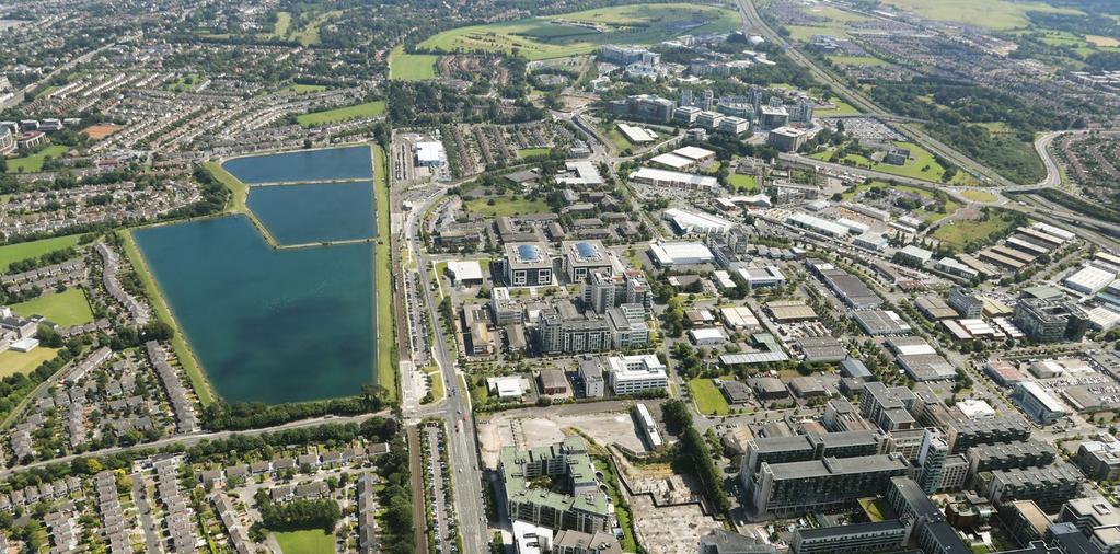 of retail accommodation and 1,100 high end apartments, Beacon Hotel and Beacon Hospital and Clinic. Significant occupiers in Sandyford include Microsoft, Vodafone, RCSI and Chill Insurance.