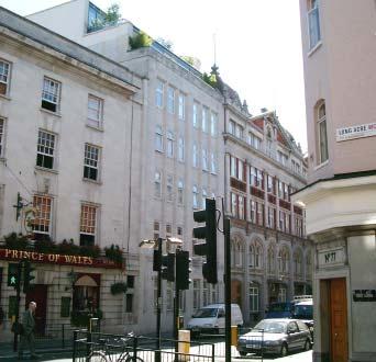 Context Grosvenor House is situated on the east side of Drury Lane, two buildings to the south of the junction with Long Acre/Great Queen Street.