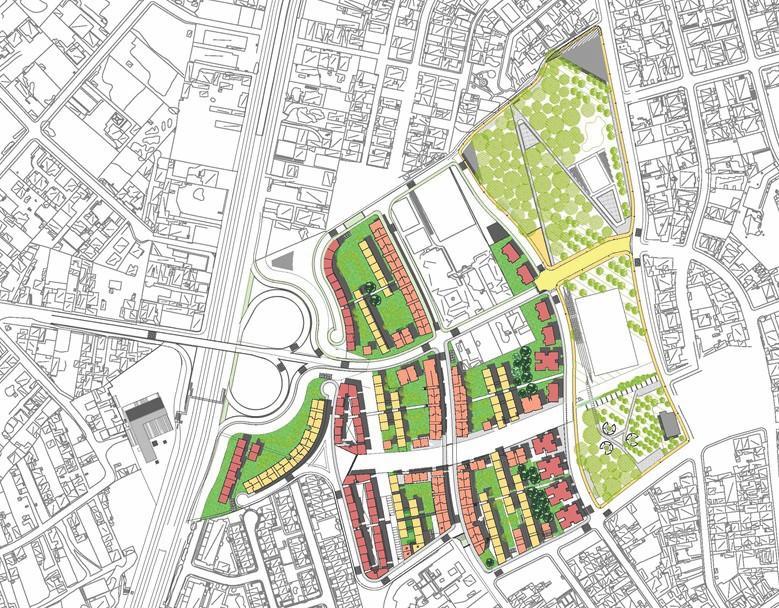 La Victoria Urban and social housing plan Project Description: o Property area: 138,000 m 2, includes 7 blocks of flats, o Urban plan network approved in 2014. o Urban municipal permit no.