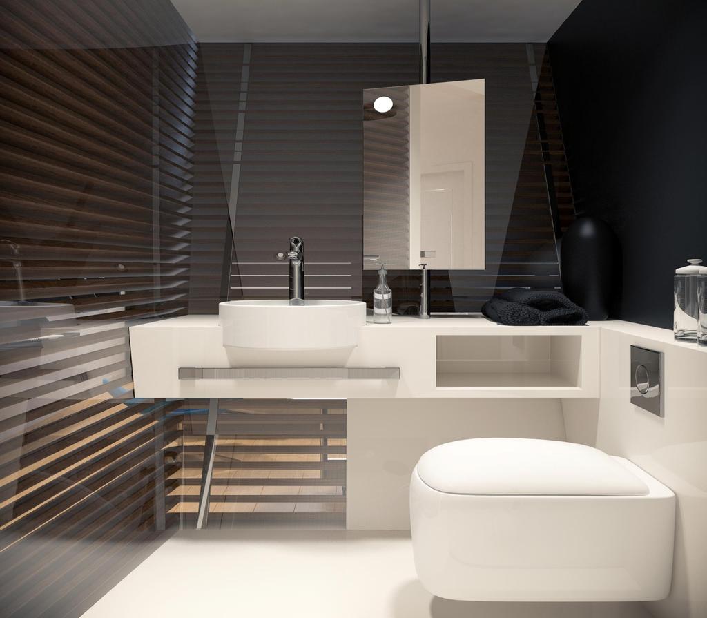 Fully furnished bathrooms are being installed directly in constructed or renovated buildings.