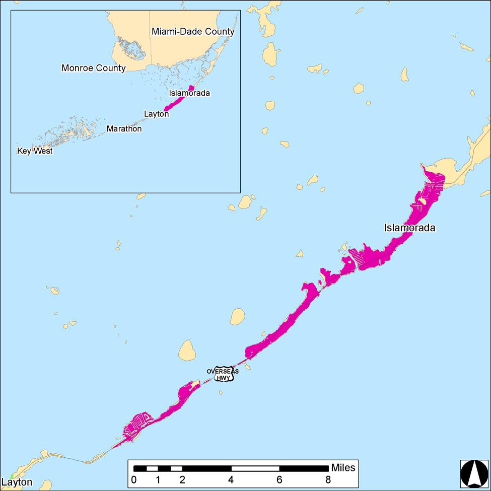Attachment 1 COMPREHENSIVE PLAN AMENDMENTS General Location Map Islamorada, Village of Islands Proposed Amendment