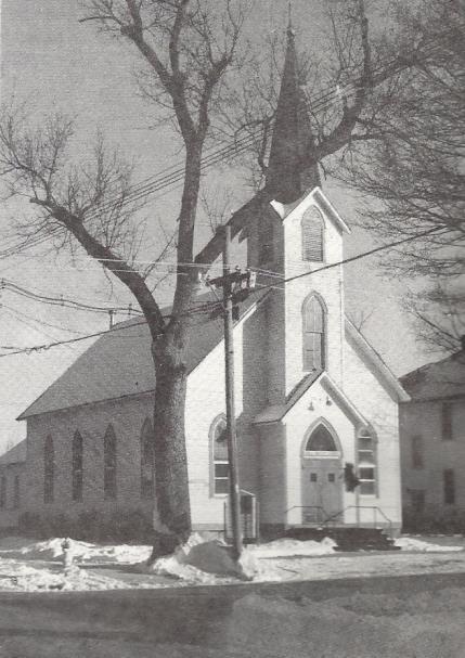Rev. C. G. Treskow Zion Lutheran Church, Plum Creek Township, erected in 1892, moved to Algona in 1916.