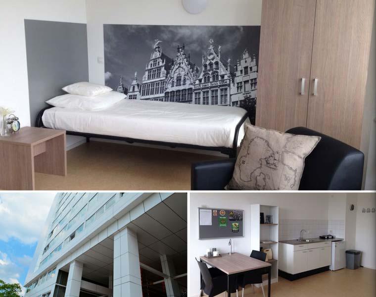 PIERRE LALLEMENTSTRAAT Rental Price 573-750 Average price: 634 per month 6 Kitchenette 25,3 29,2 m2 Washing/ Drying In common area (paid) Paid parking Rooms available 79 (for Bachelor, 1 year