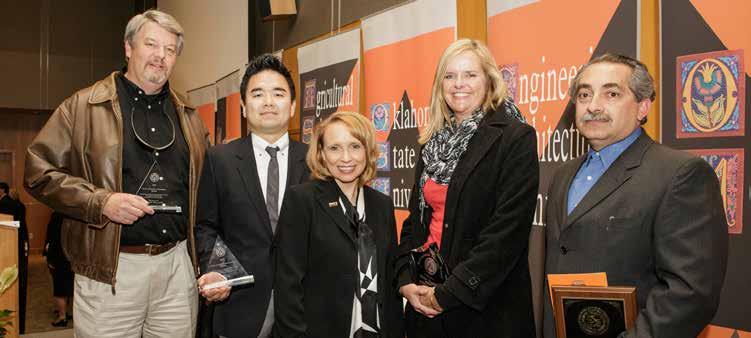 Left to right: Jeff Williams, Seung Ra, Suzanne Bilbeisi, Anne Presley, and Moh d Bilbeisi.