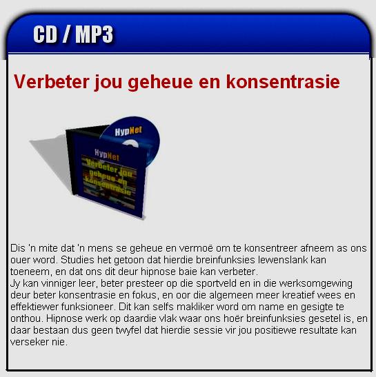 5.1 deur EEN woord aan te haal. (1) 2.6 Wat moet jy doen as jy hierdie CD of MP3 wil bestel?