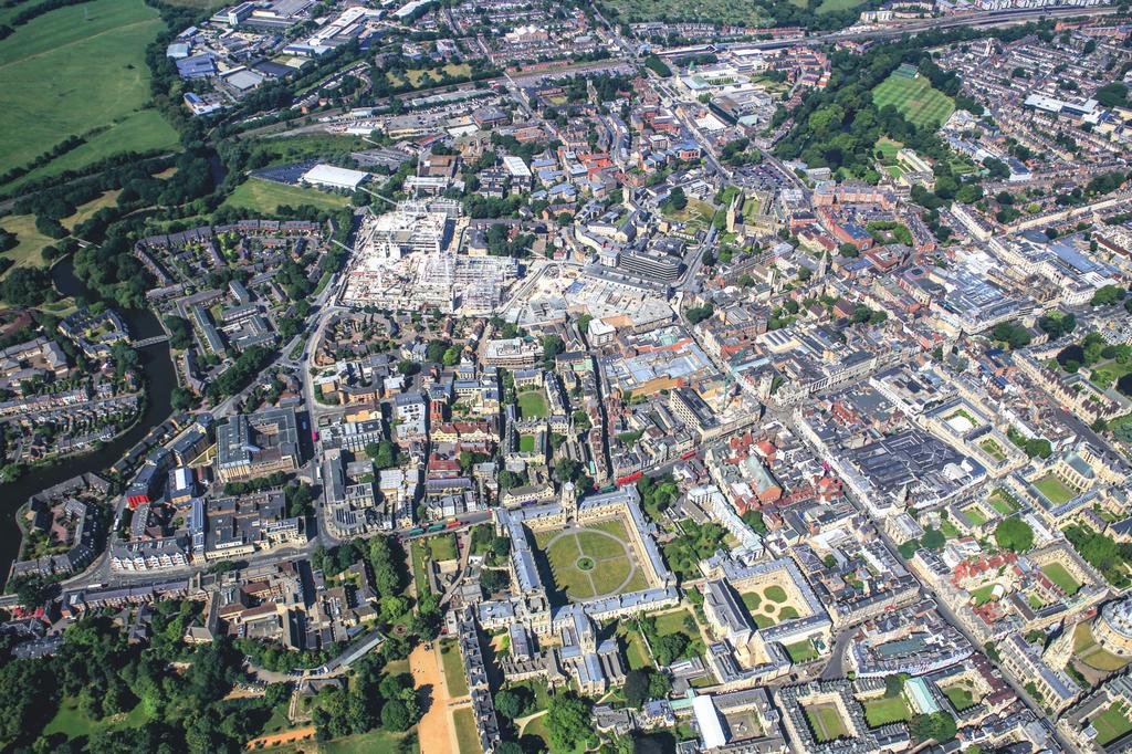 Westgate Shopping Centre Redevelopment and John Lewis Trajan House D1 Accommodation THE PROPERTY Oxpens Redevelopment Oxford Station SAID Business School For