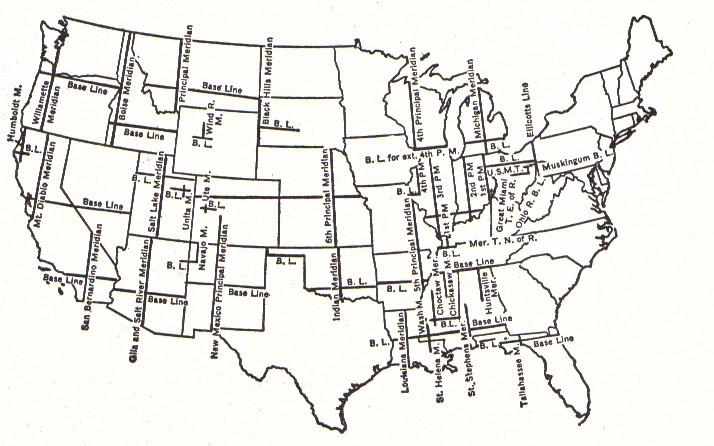 The Township and Range system, sometimes called the Public Lands Survey System, was developed to help parcel out western lands as the country expanded.