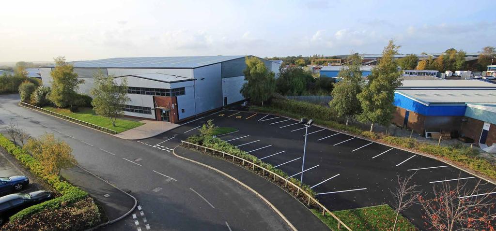 INVESTMENT SUMMARY n Single let modern industrial investment n Situated on the established Haydock Industrial Estate n Easy access to Junction 23 of the M6 n 27,182 sq ft (7.