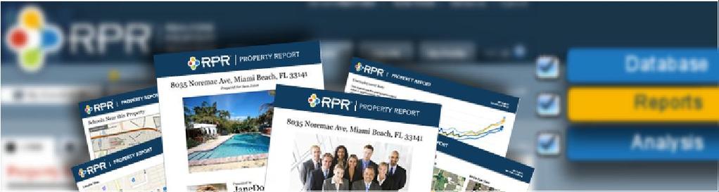 RPR Product Overview The Realtors Property Resource (RPR ) is a national property database from NAR designed to provide REALTORS with advanced technology tools and features that can be utilized to