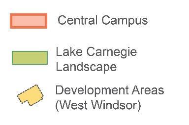 Preliminary considerations Consider the development of the West Windsor lands with the