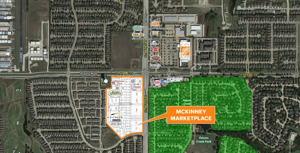 MCKINNEY MARKETPLACE SWC CUSTER ROAD & VIRGINIA PARKWAY MCKINNEY, TEXAS SPROUTS FARMERS MARKET ANCHORED CENTER EDGE REALTY PARTNERS 5950 Berkshire Lane, Suite 700