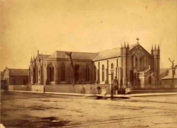 6!! The exterior of St Francis [then] Cathedral, Melbourne. c. 1850 s CRITICAL NOTES There are no editorial notes.