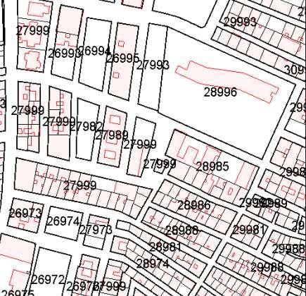 The main ELF Cadastral Index Map features that are represented in the layers are: Cadastral Parcel: Address: Building: