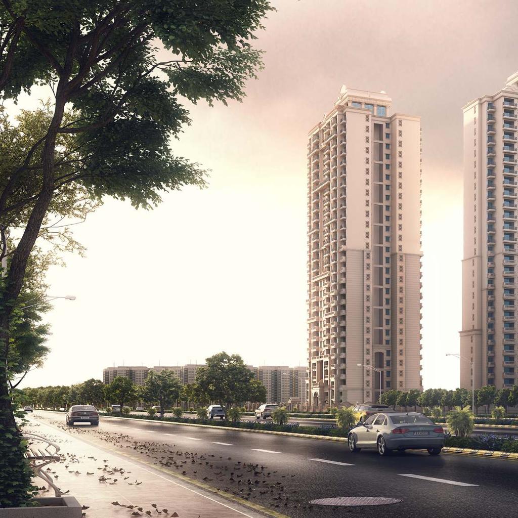 The residences, away from the city's hustle bustle, are located in Sector 1, Greater Noida West, flanked by NH 24 on one side and FNG on the other.