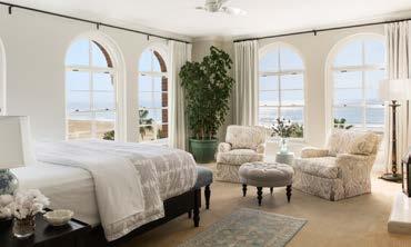 Bedrooms featuring Handcrafted California King Beds 2½ Italian Marble
