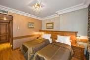 They are double or twin-bedded The room has equiped LCD tv, satellite channel, air